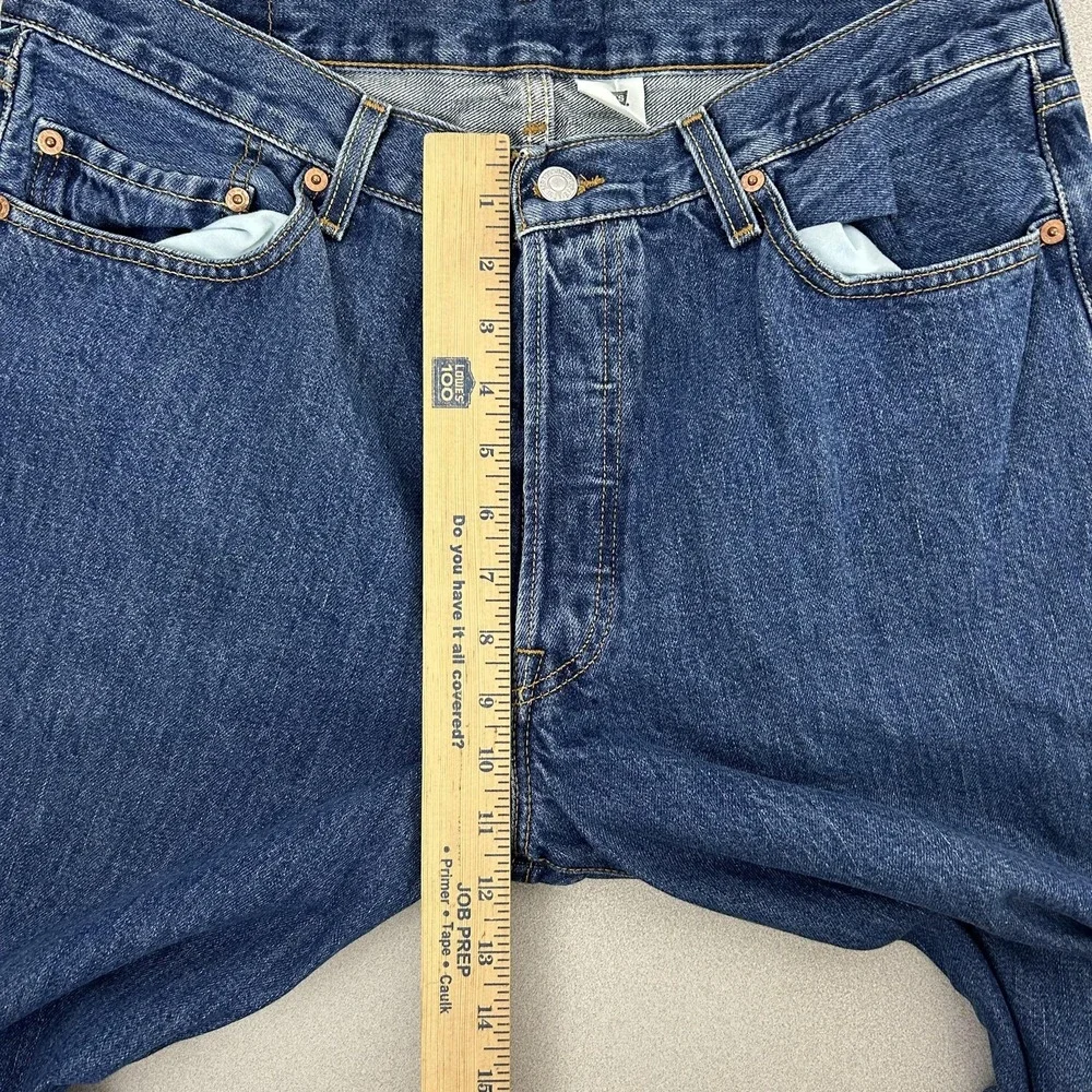 VTG Levis 501‎ Jeans Mens 36x30 (fit 34x30) Blue Button Fly Straight Leg Denim